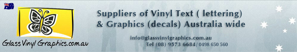 Glass Vinyl Graphics