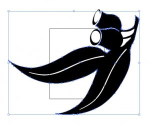 Example of artwork suitable for conversion into a vinyl cutting file